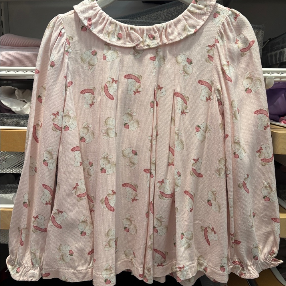 Mayoral pink bunny shirt